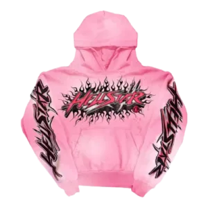 Hellstar Pink Heavyweight Pullover Hoodie